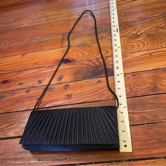 Bijoux Terner Black Formal Clutch Crossbody Purse - Picture 9 of 9